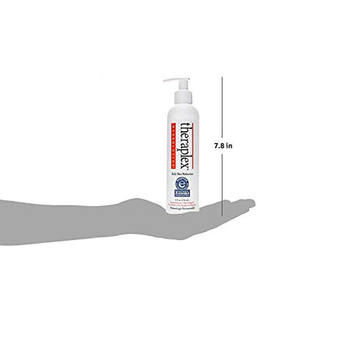 Theraplex Hydro Lotion (8 oz) - No Parabens or Preservatives, Noncomedogenic, and Hypoallergenic, Fragrance-Free, Dermatologist recommended - National Eczema Association Seal of Approval